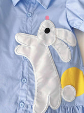 Summer New Style Young Girl Shirt Dress Cute Rabbit Casual Princess Dress